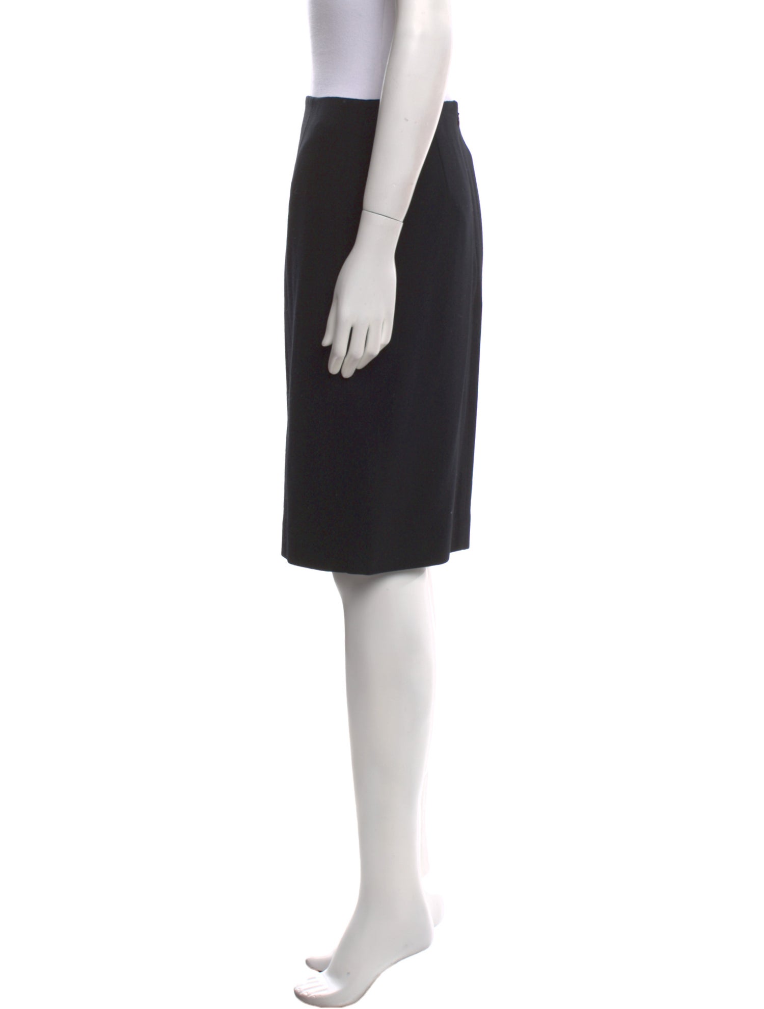 Ralph Lauren Collection Wool Knee-Length Skirt