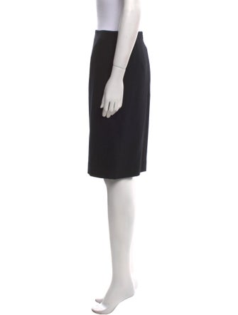 Ralph Lauren Collection Wool Knee-Length Skirt