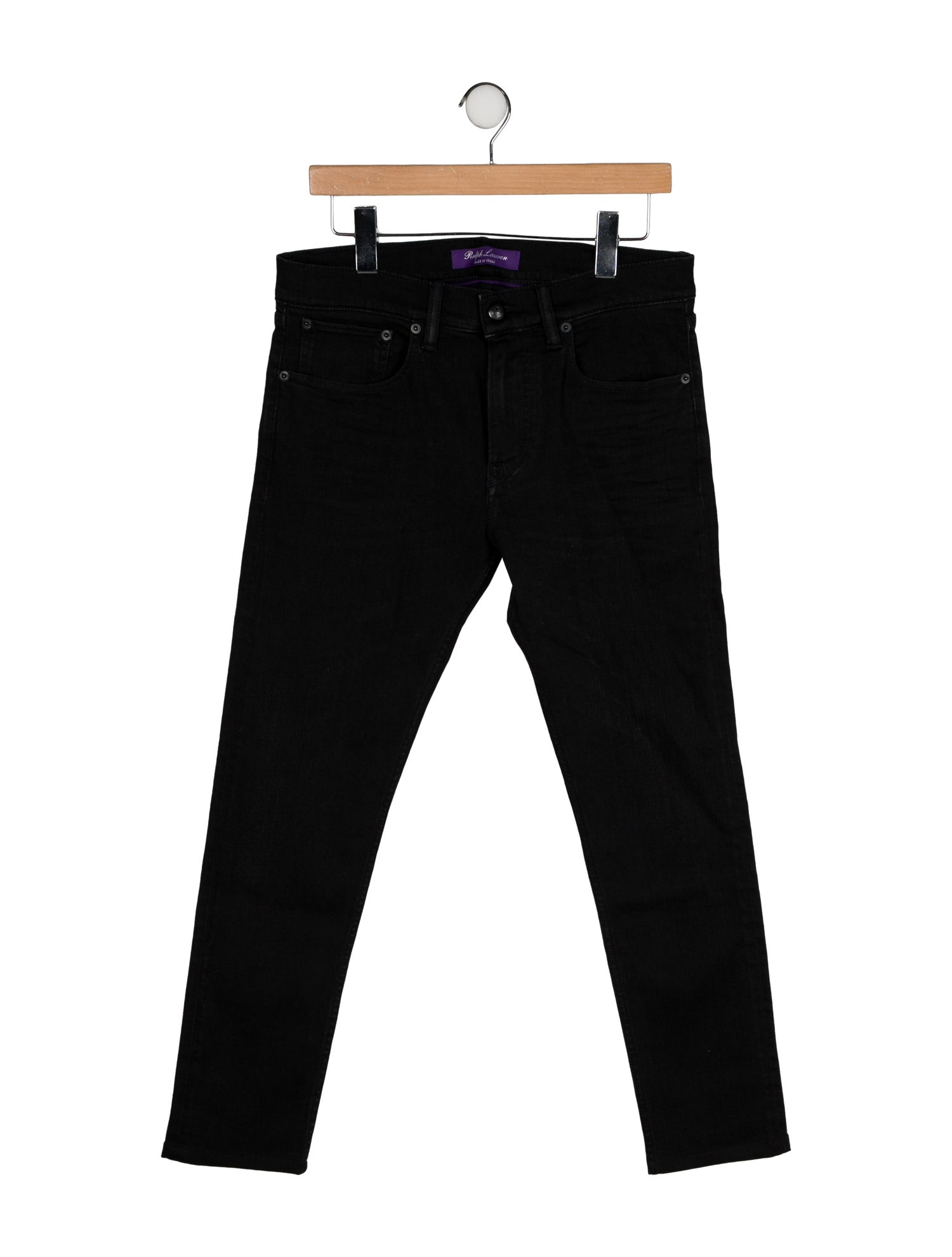 Ralph Lauren Collection Mid-Rise Straight Leg Jeans