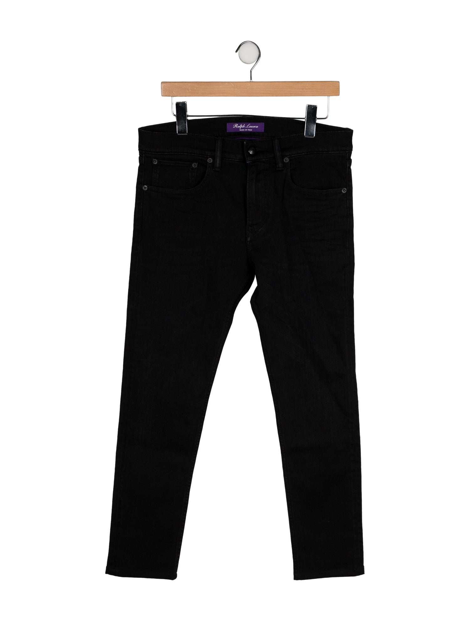 Ralph Lauren Collection Mid-Rise Straight Leg Jeans