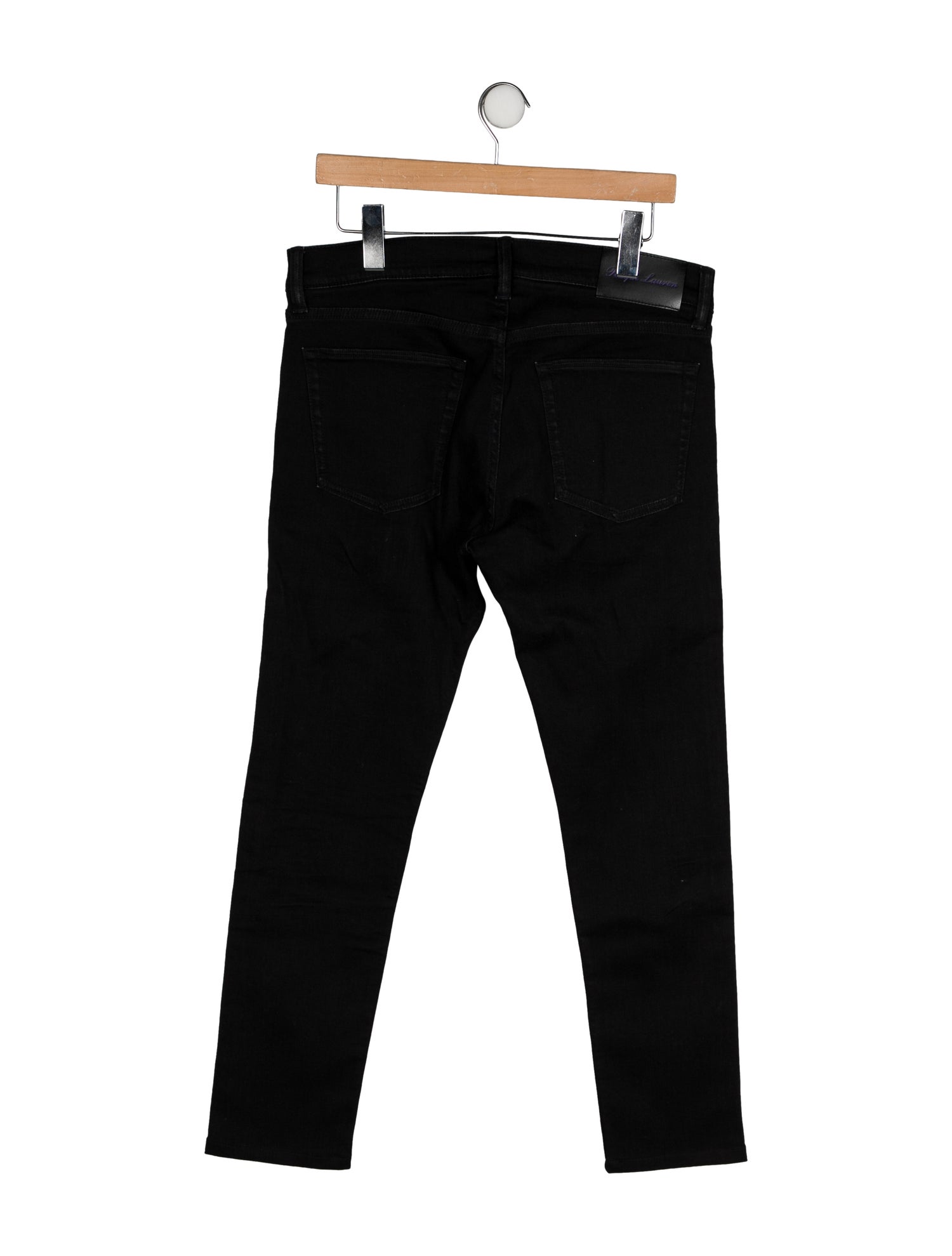 Ralph Lauren Collection Mid-Rise Straight Leg Jeans