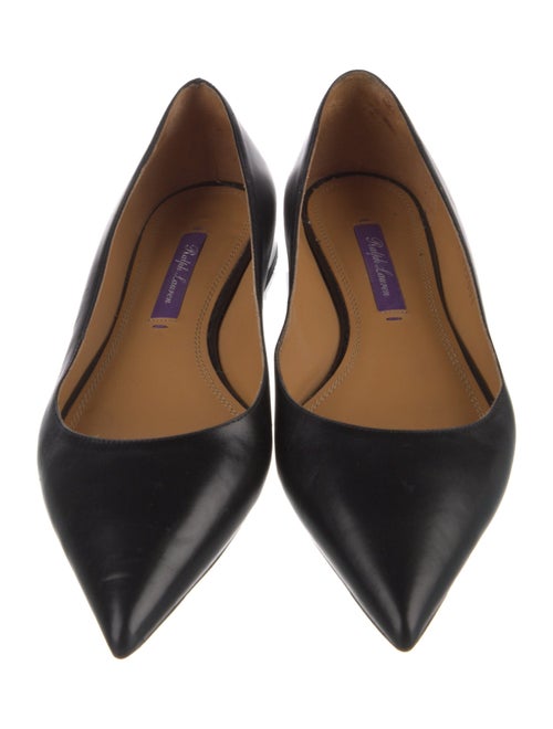 Ralph Lauren Collection Leather Ballet Flats