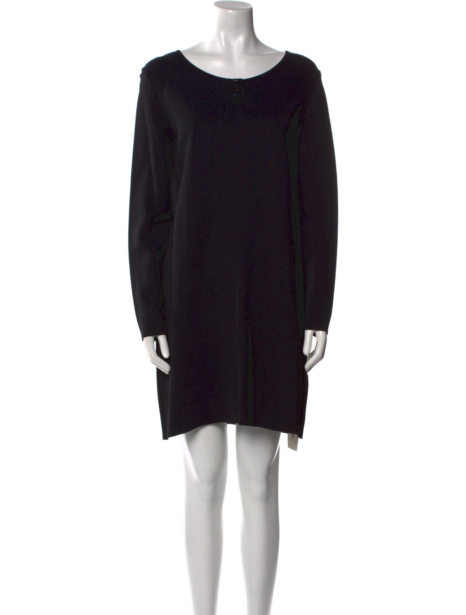 Ralph Lauren Collection Scoop Neck Mini Dress