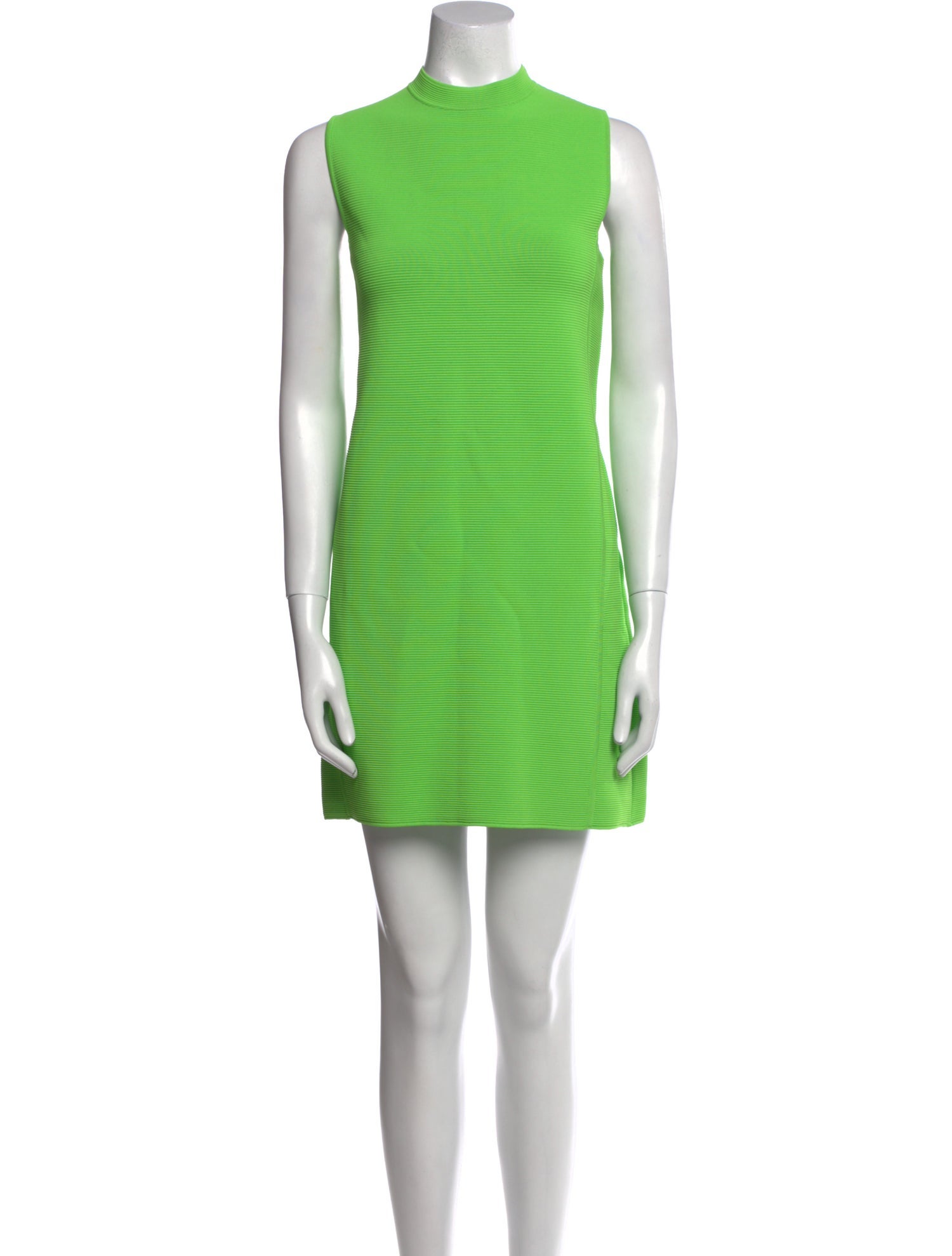 Ralph Lauren Collection Mock Neck Mini Dress