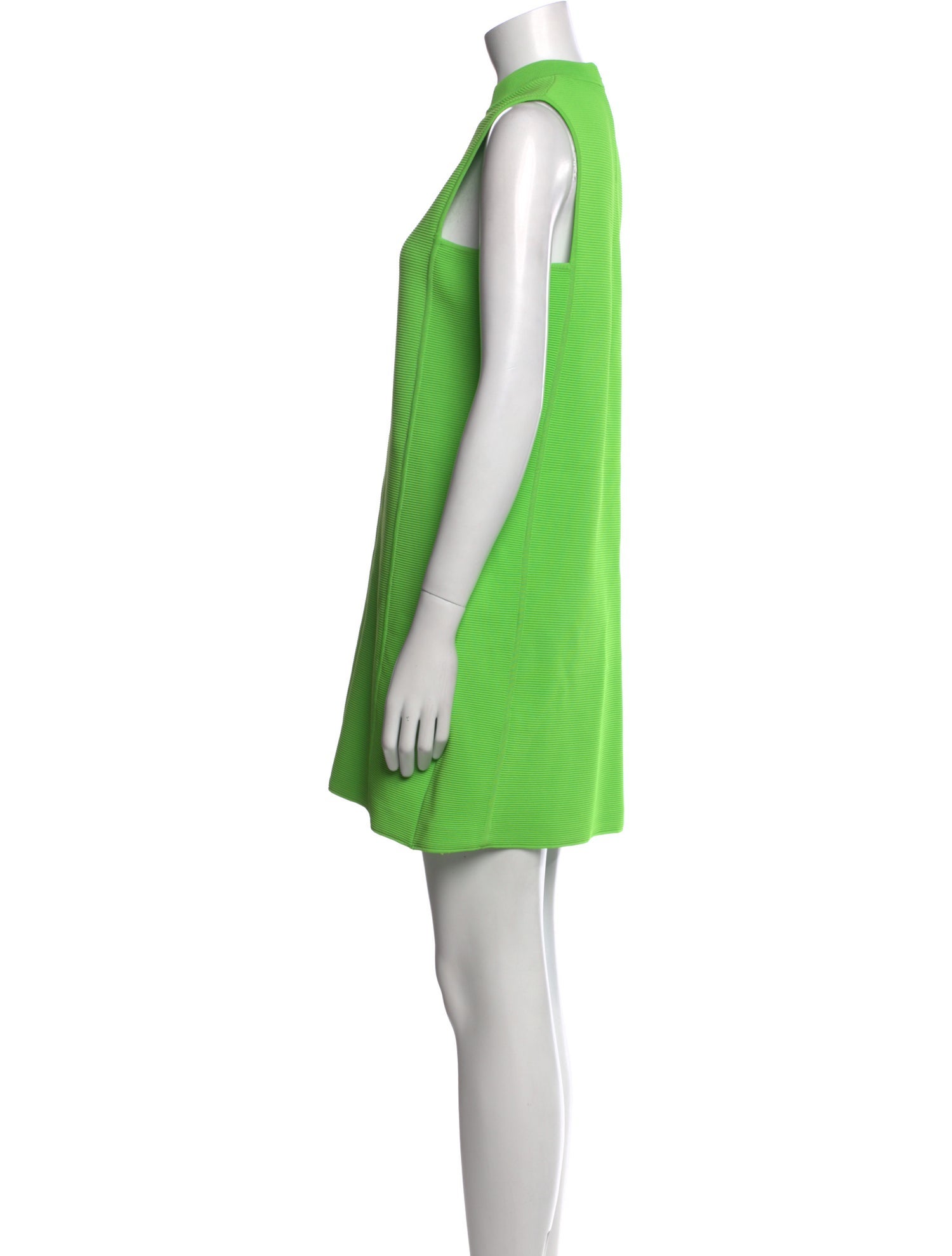 Ralph Lauren Collection Mock Neck Mini Dress