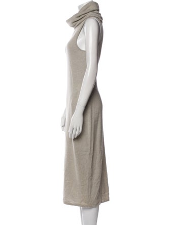 Ralph Lauren Collection Cashmere Midi Length Dress