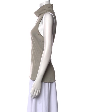 Ralph Lauren Collection Silk Turtleneck Top