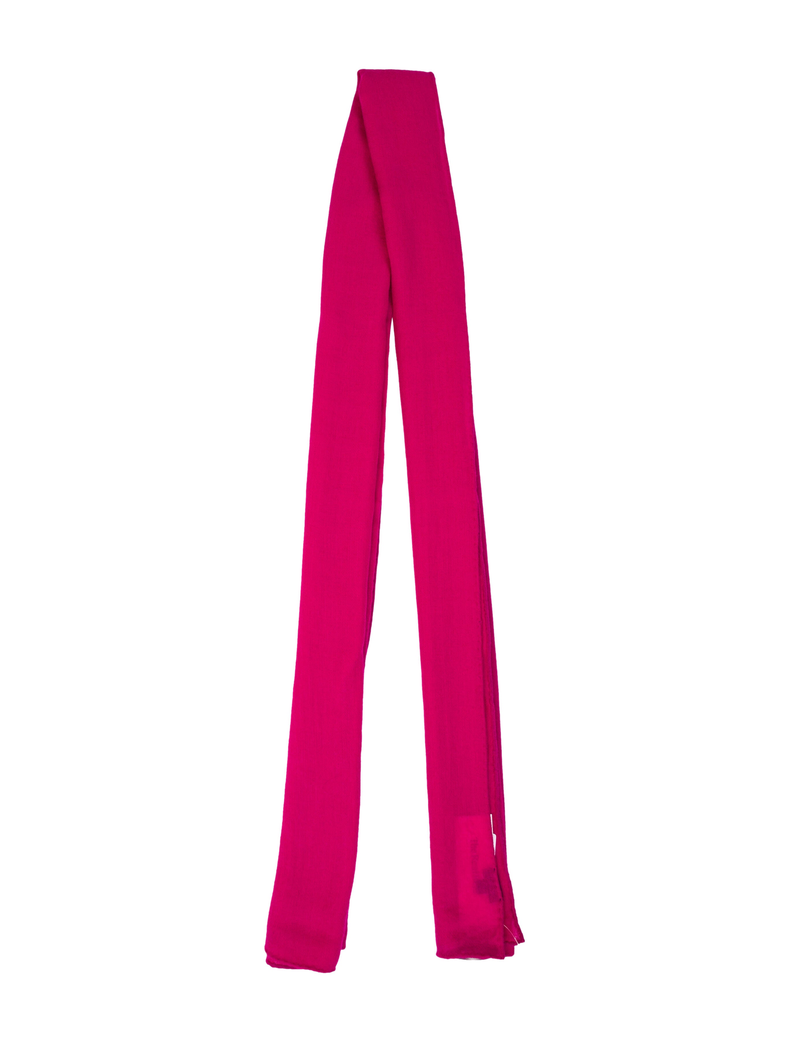 Ralph Lauren Purple Label Plume Unie Cashmere Scarf