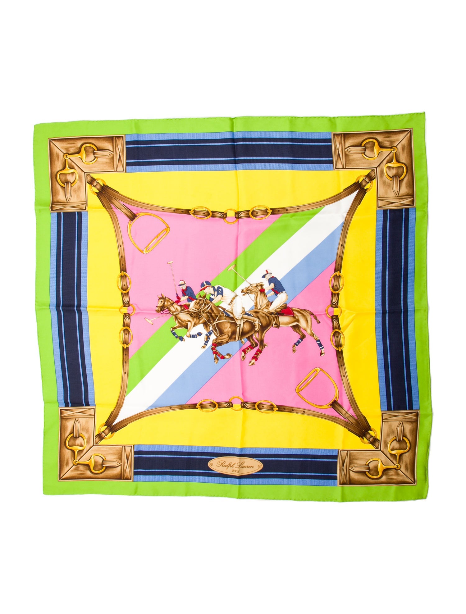 Ralph Lauren Collection Les Perroquets Silk Scarf