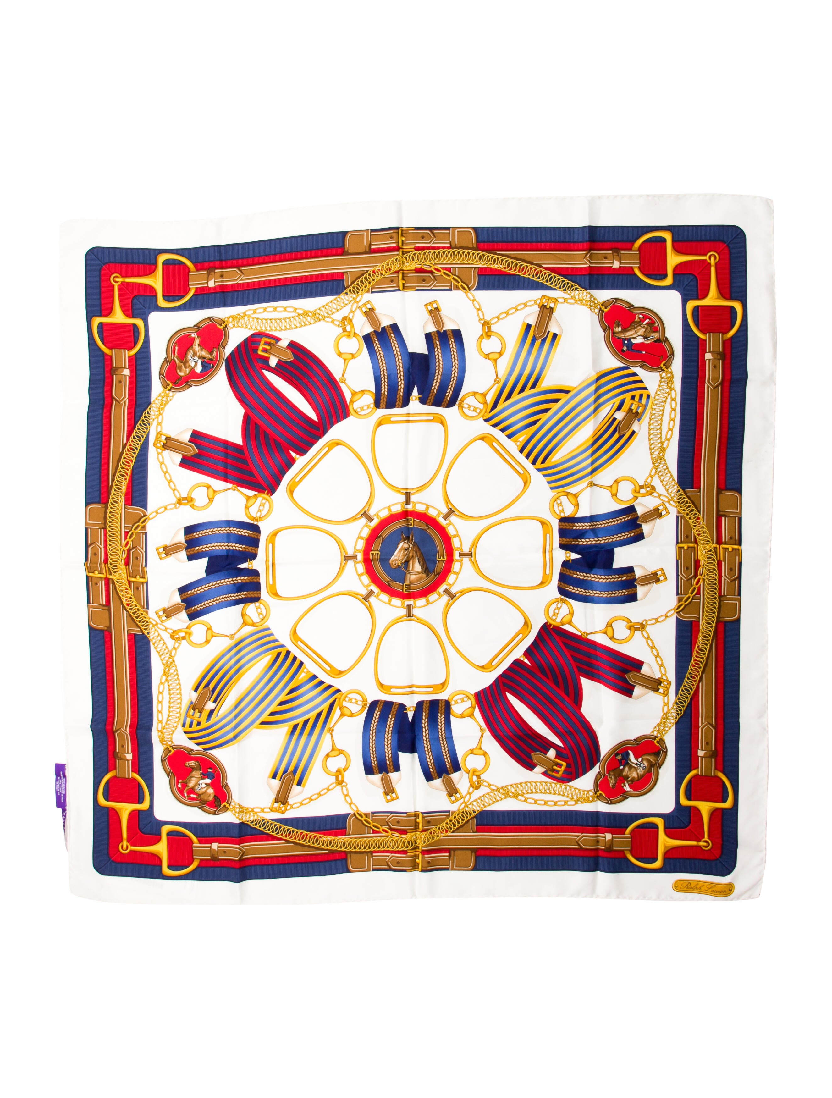 Ralph Lauren Collection Silk Printed Scarf