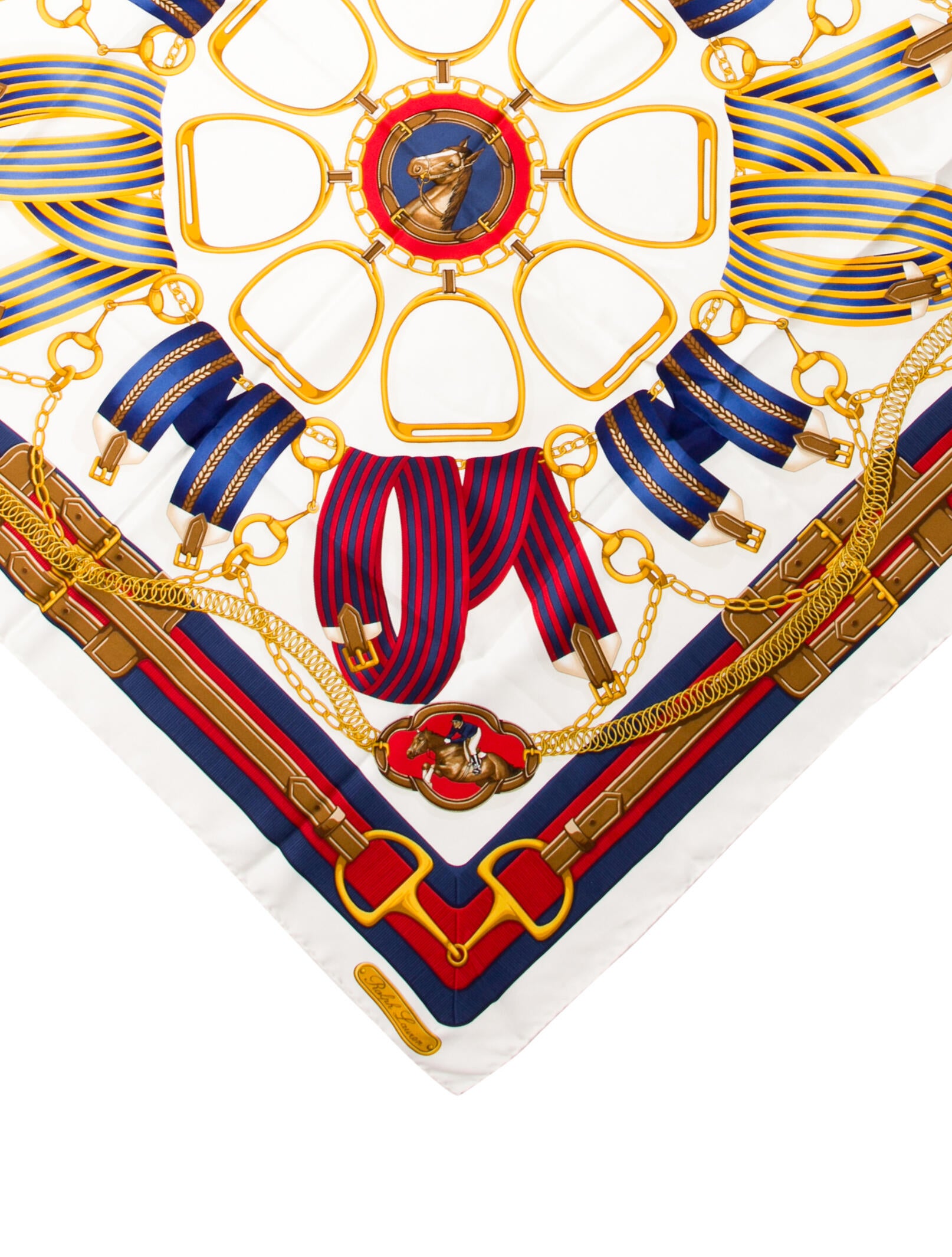 Ralph Lauren Collection Silk Printed Scarf