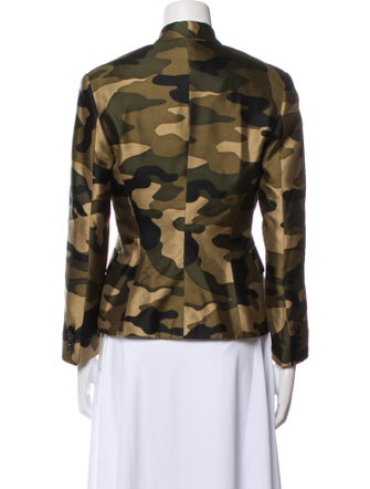 Ralph Lauren Collection Silk Floral Print Blazer