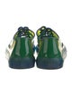 Ralph Lauren Collection PVC Colorblock Pattern Sneakers