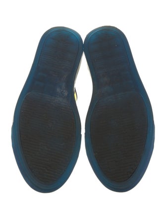 Ralph Lauren Collection PVC Colorblock Pattern Sneakers