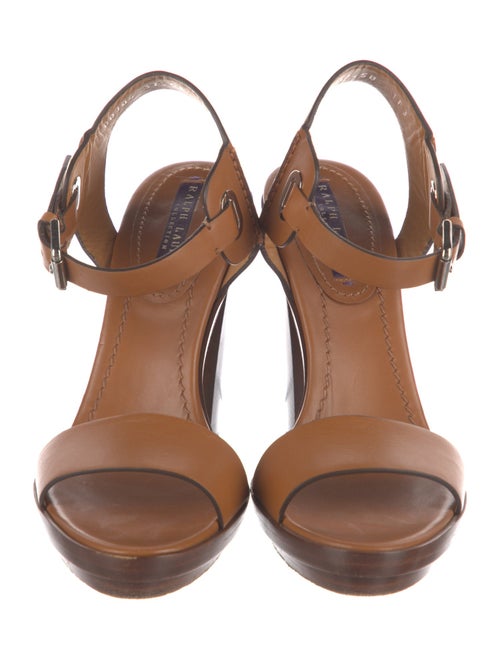 Ralph Lauren Collection Leather Sandals
