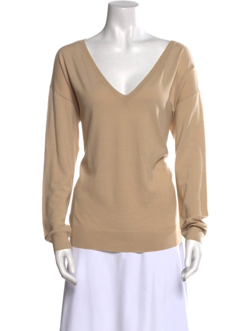 Ralph Lauren Collection Merino Wool V-Neck Sweater