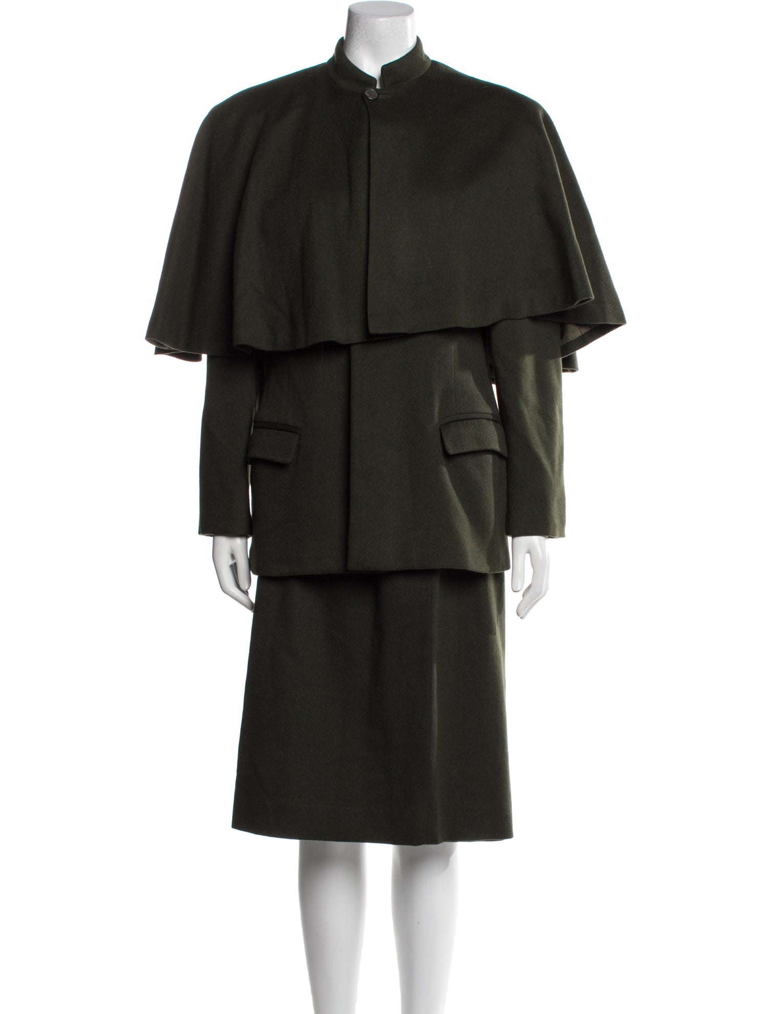 Ralph Lauren Collection Vintage Cashmere Skirt Set