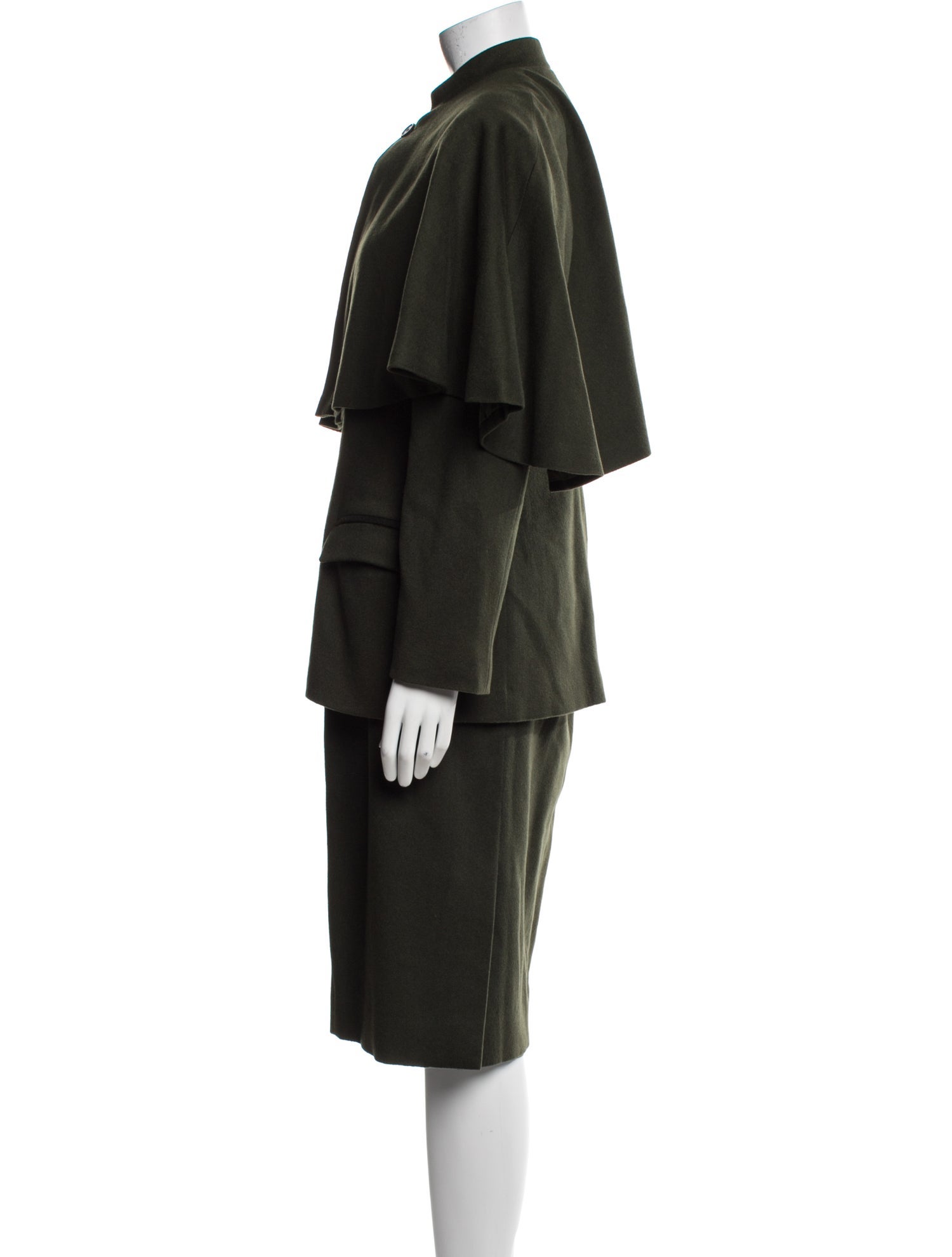 Ralph Lauren Collection Vintage Cashmere Skirt Set