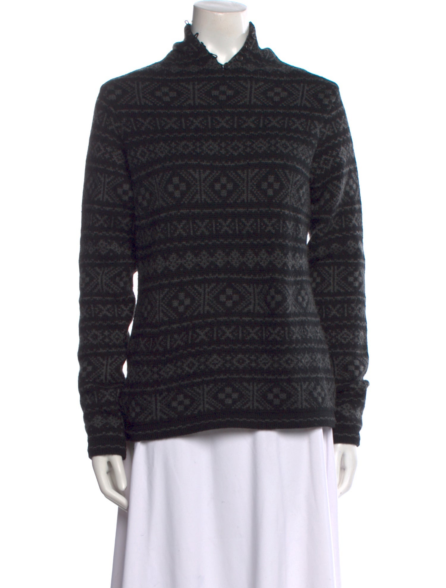 Ralph Lauren Collection Cashmere Striped Sweater