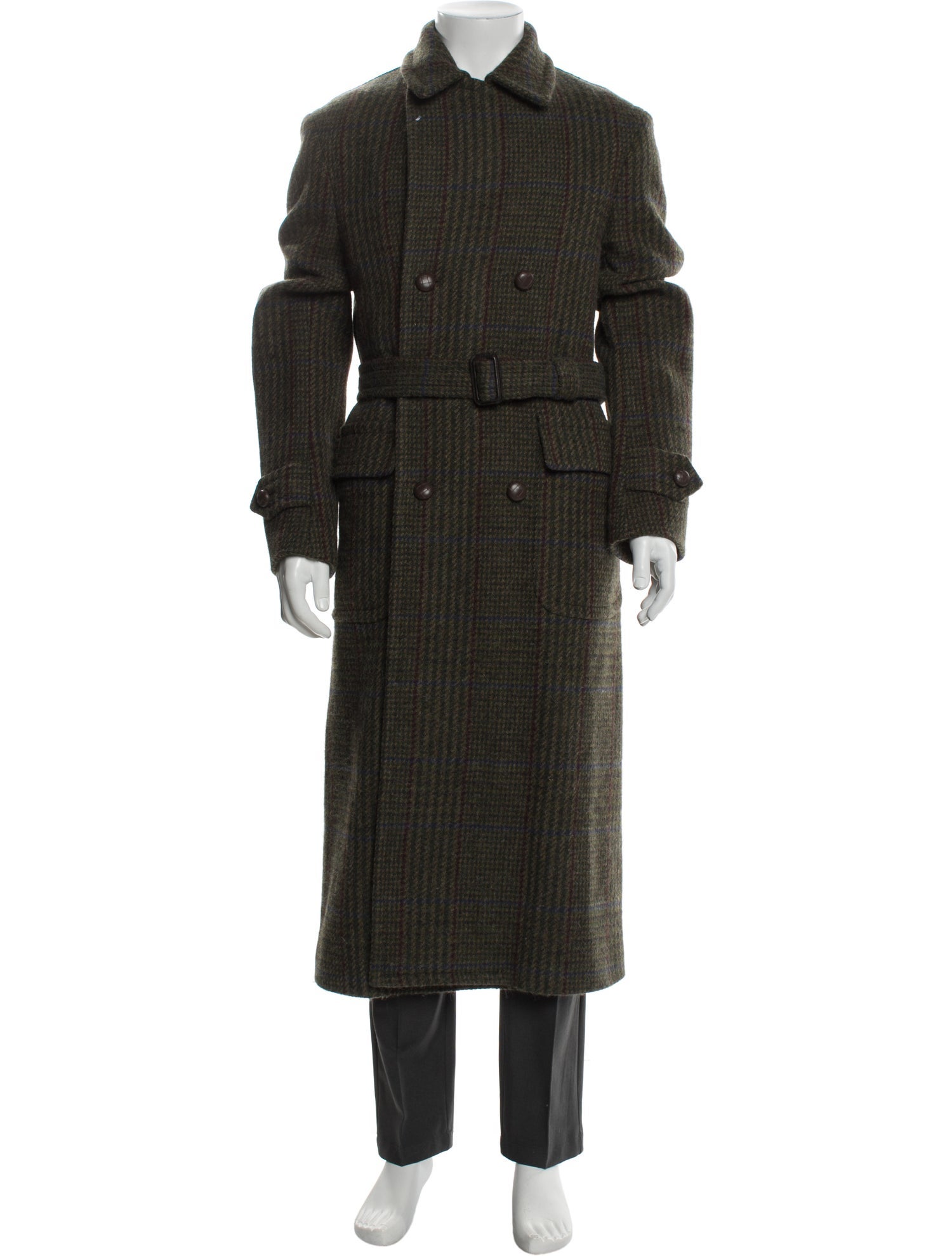 Ralph Lauren Collection Wool Trench Coat