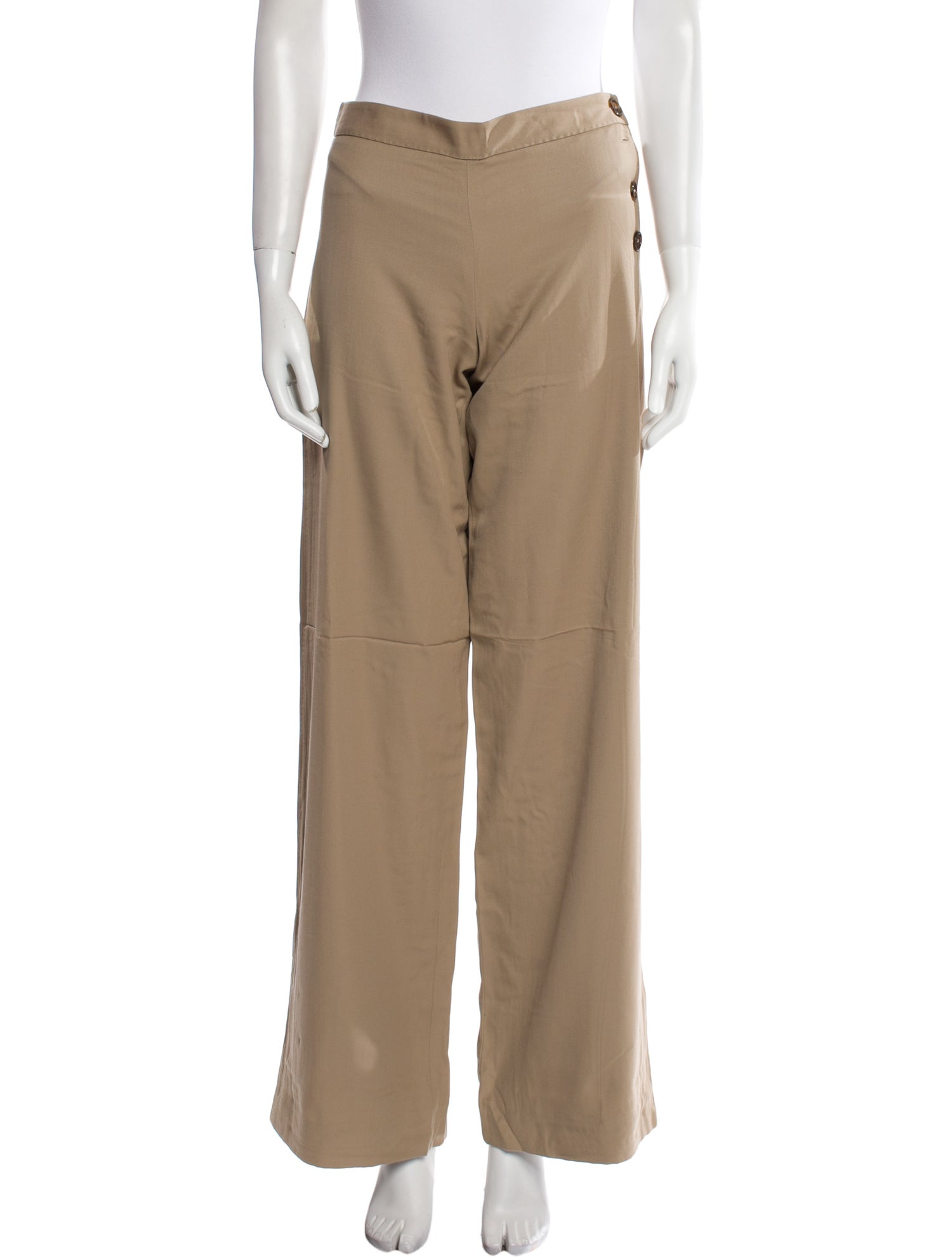 Ralph Lauren Collection Wool Wide Leg Pants