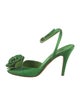 Ralph Lauren Collection Satin Sandals