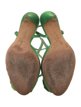 Ralph Lauren Collection Satin Sandals