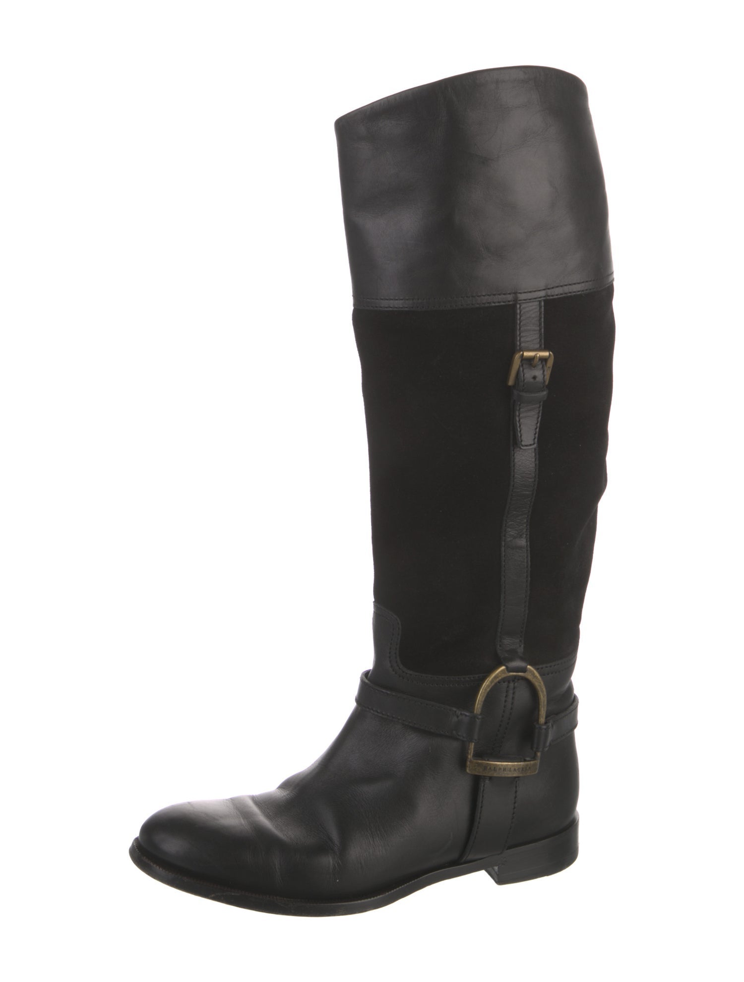 Ralph Lauren Collection Leather Riding Boots