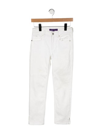 Ralph Lauren Collection Mid-Rise Straight Leg Jeans