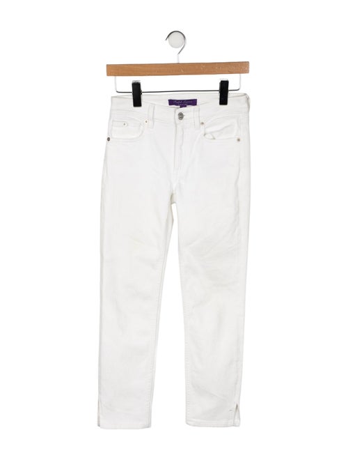 Ralph Lauren Collection Mid-Rise Straight Leg Jeans