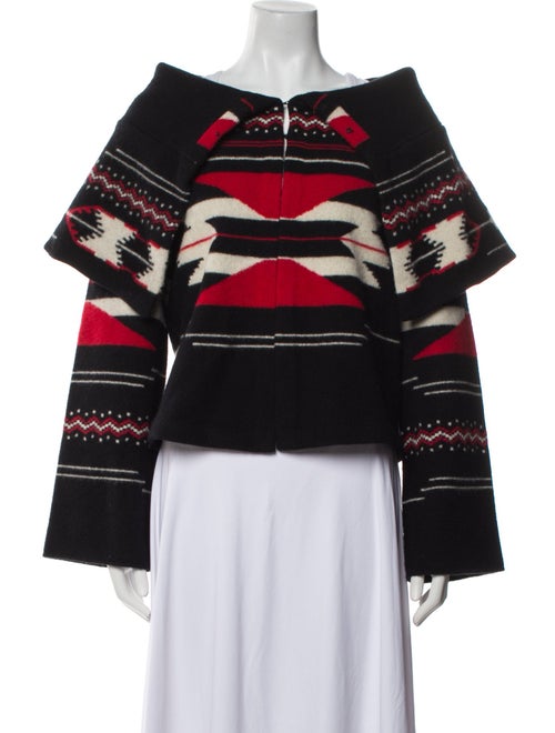 Ralph Lauren Collection Wool Striped Jacket