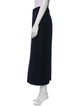 Ralph Lauren Collection Wool Midi Length Skirt