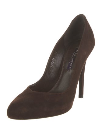 Ralph Lauren Collection Suede Pumps
