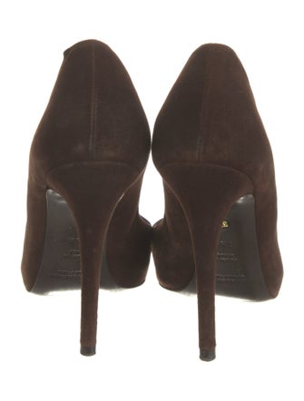 Ralph Lauren Collection Suede Pumps