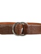 Ralph Lauren Collection Alligator Leather Trim Embellishment Belt