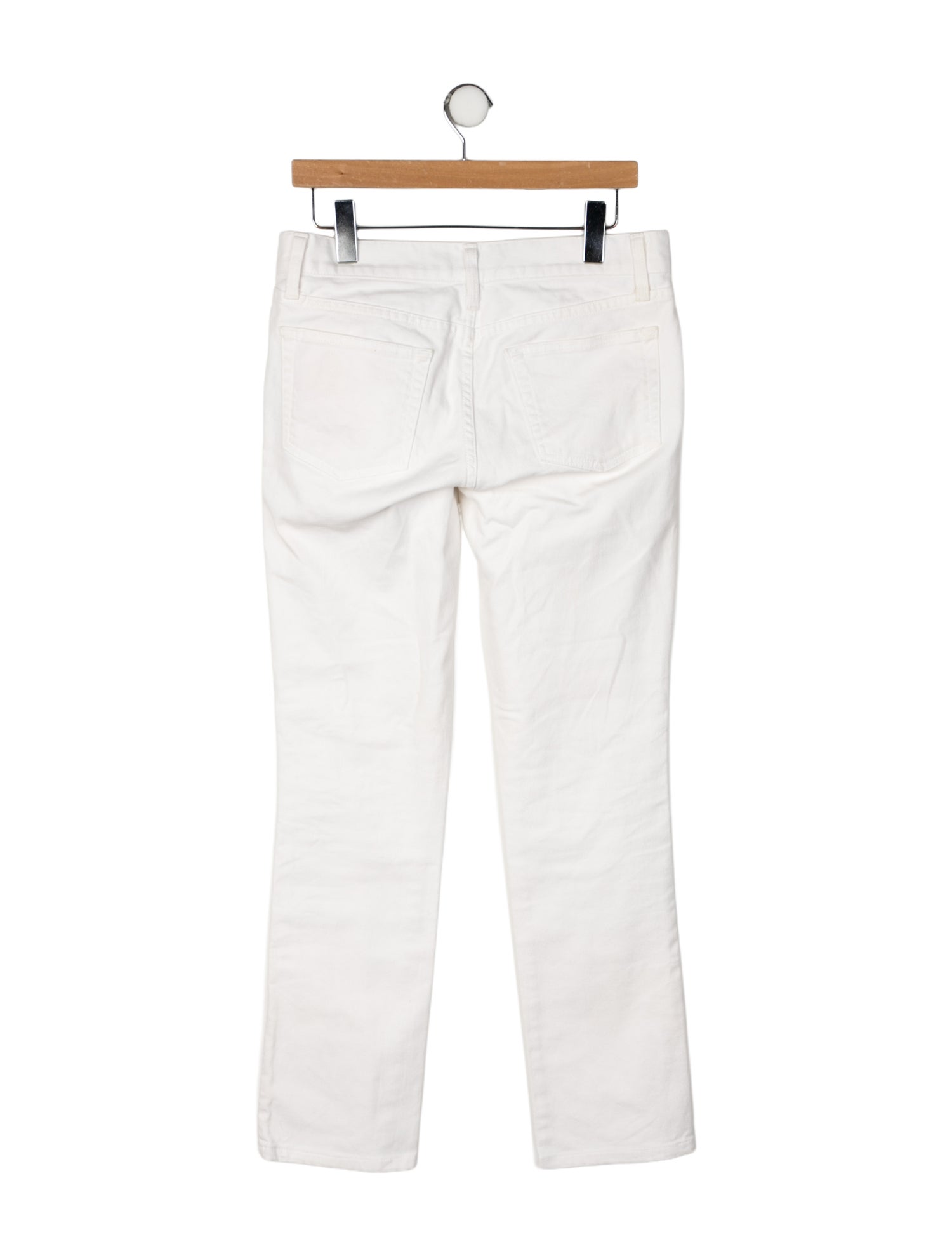 Ralph Lauren Collection Mid-Rise Straight Leg Jeans