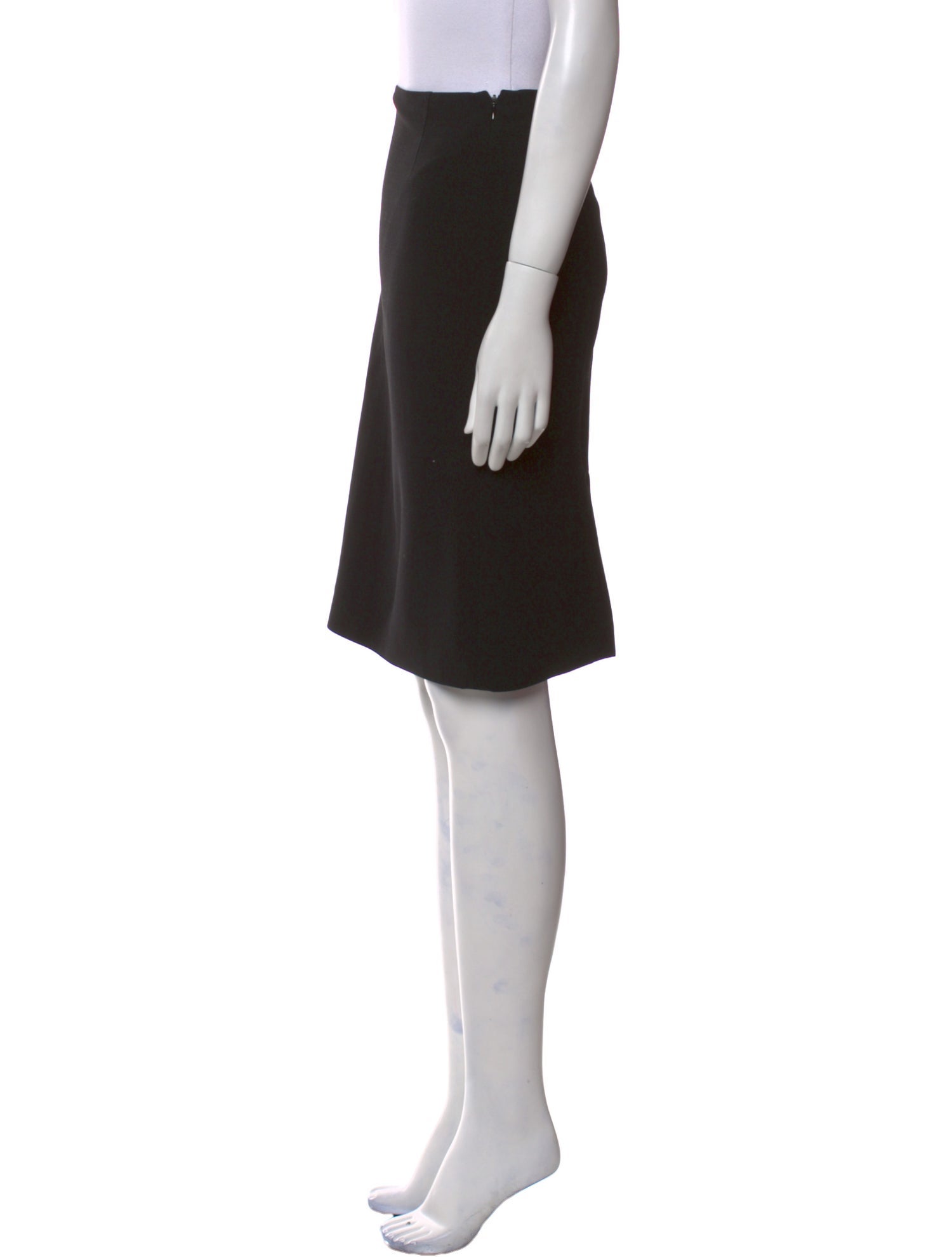 Ralph Lauren Collection Wool Knee-Length Skirt