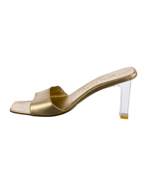 Ralph Lauren Collection Leather Slides