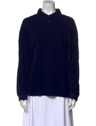 Ralph Lauren Collection Mock Neck Long Sleeve Sweatshirt