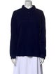 Ralph Lauren Collection Mock Neck Long Sleeve Sweatshirt