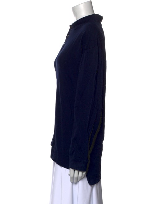 Ralph Lauren Collection Mock Neck Long Sleeve Sweatshirt