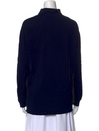 Ralph Lauren Collection Mock Neck Long Sleeve Sweatshirt