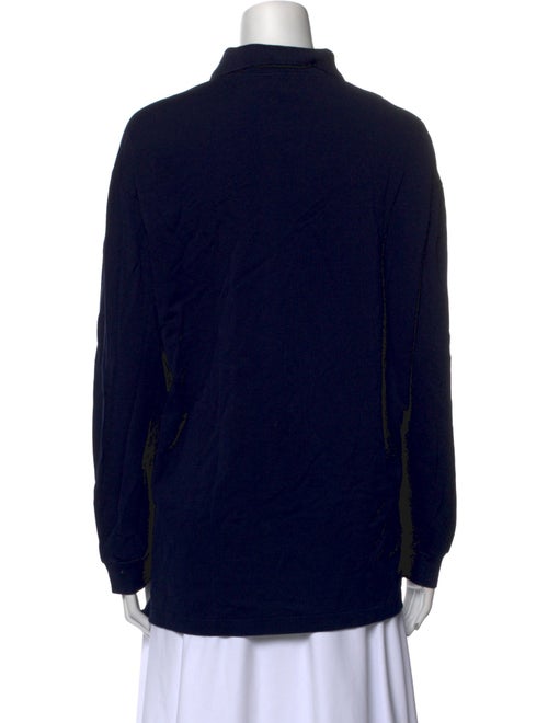 Ralph Lauren Collection Mock Neck Long Sleeve Sweatshirt
