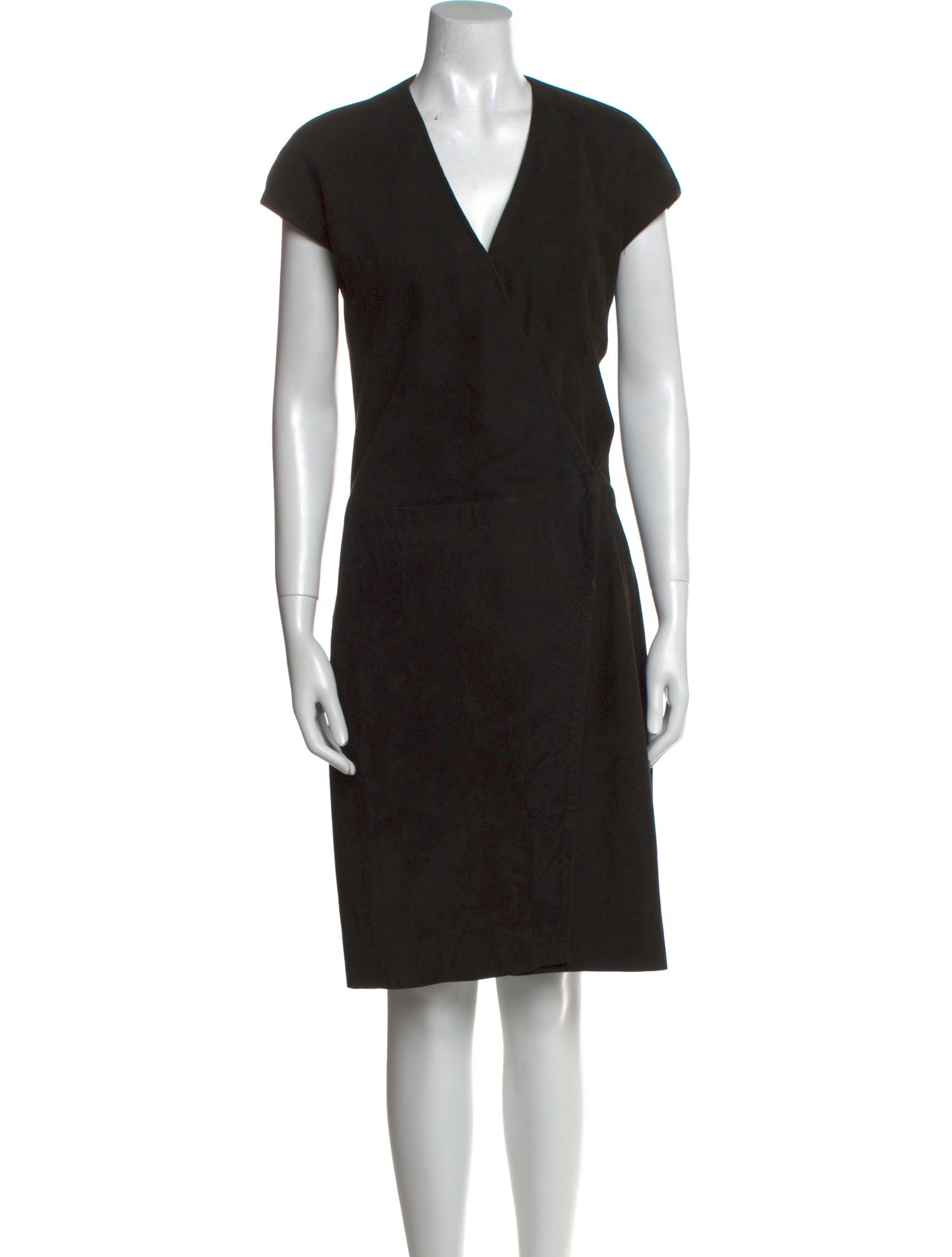 Ralph Lauren Collection Suede Knee-Length Dress