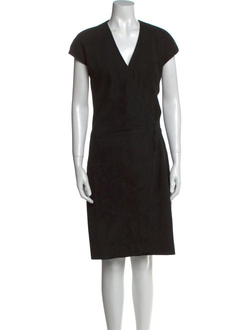 Ralph Lauren Collection Suede Knee-Length Dress