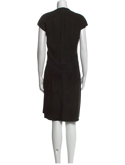 Ralph Lauren Collection Suede Knee-Length Dress