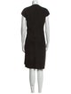 Ralph Lauren Collection Suede Knee-Length Dress