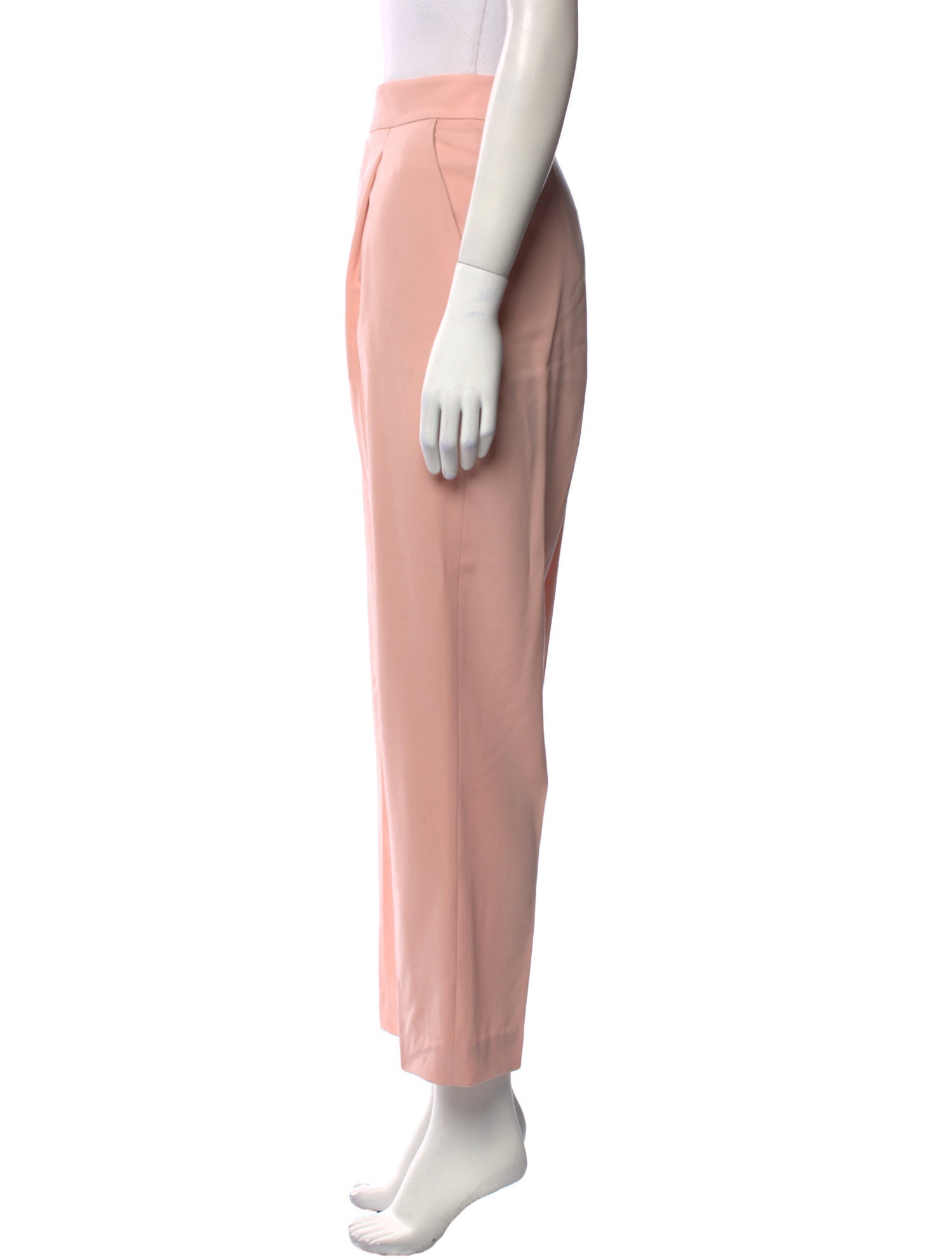 Ralph Lauren Purple Label Wool Straight Leg Pants