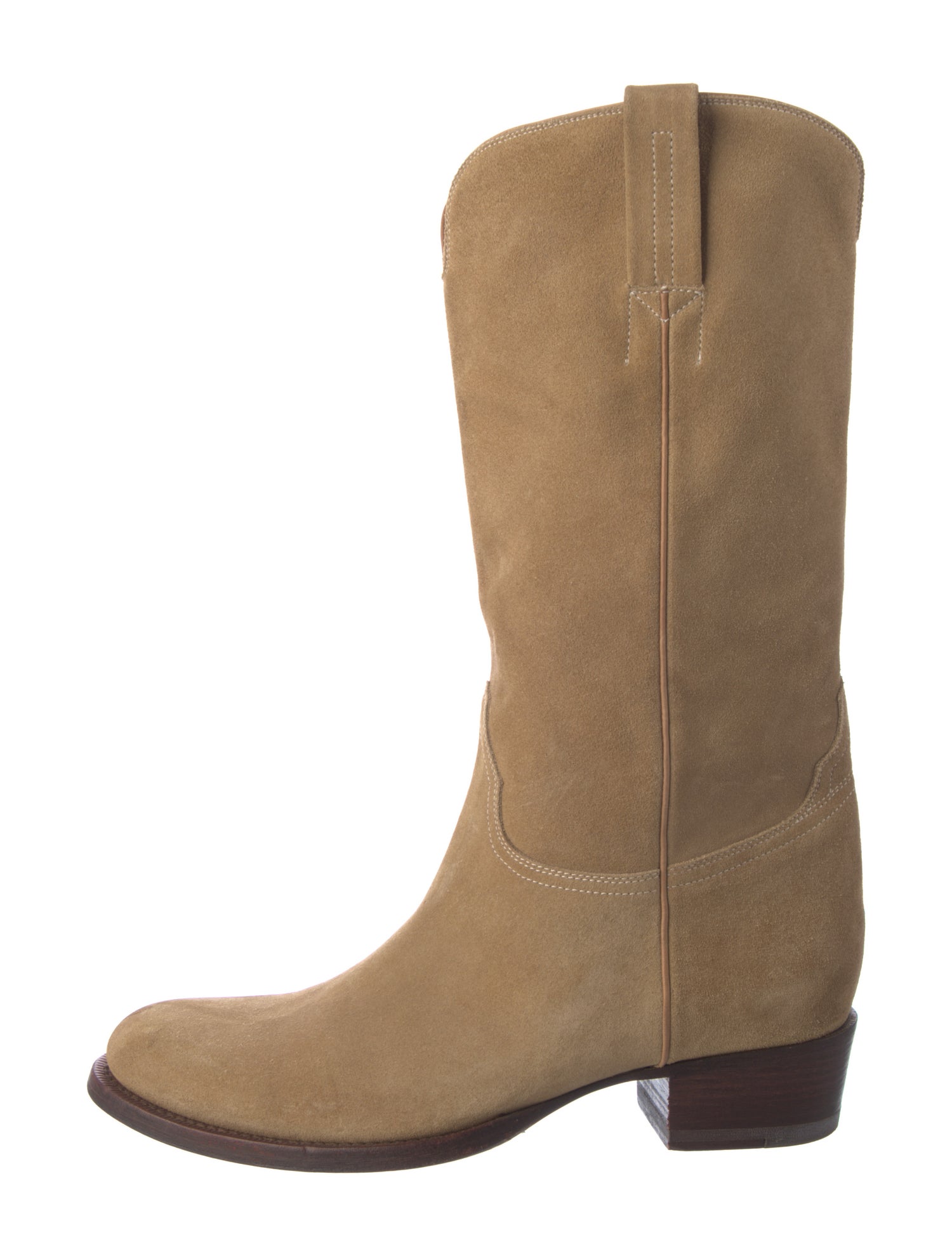 Ralph Lauren Collection Suede Western Boots