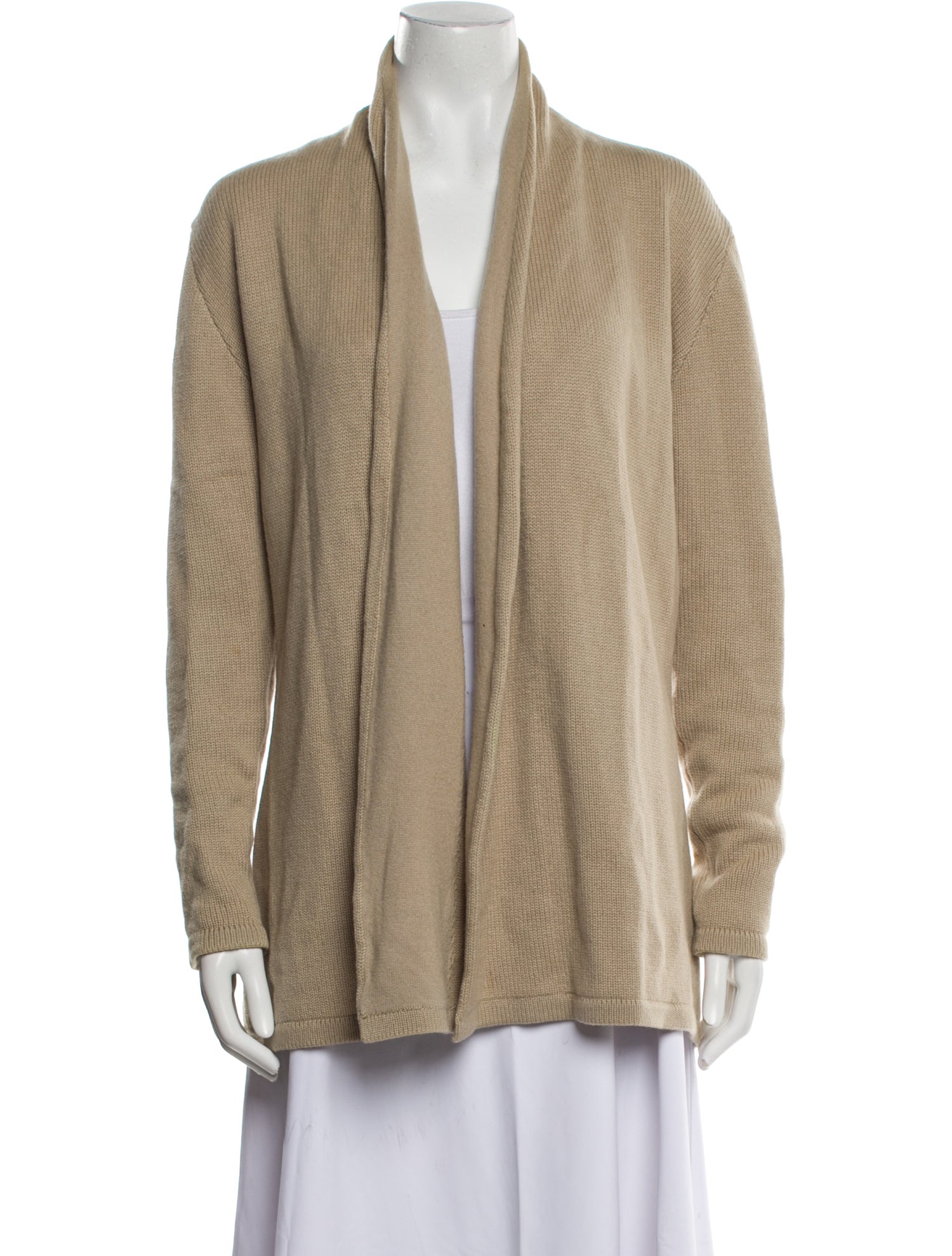 Ralph Lauren Collection Cashmere Plunge Neckline Sweater